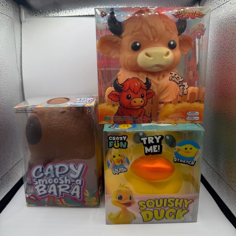 Five Below - Viral Jumbo Squishy Bundle: 3 Pieces (See Photos/ Read Description)